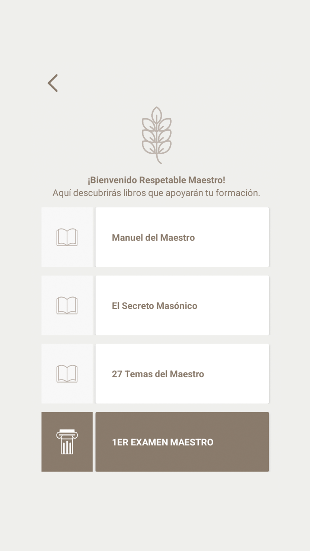 Biblioteca y secretos del grado Maestro Masón en Vitriol App